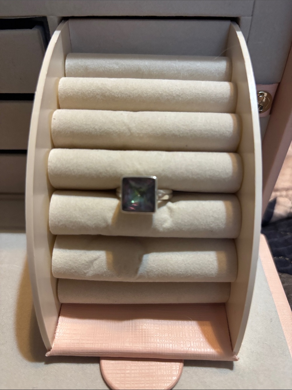 Sterling Silver Mystic Topaz Ring